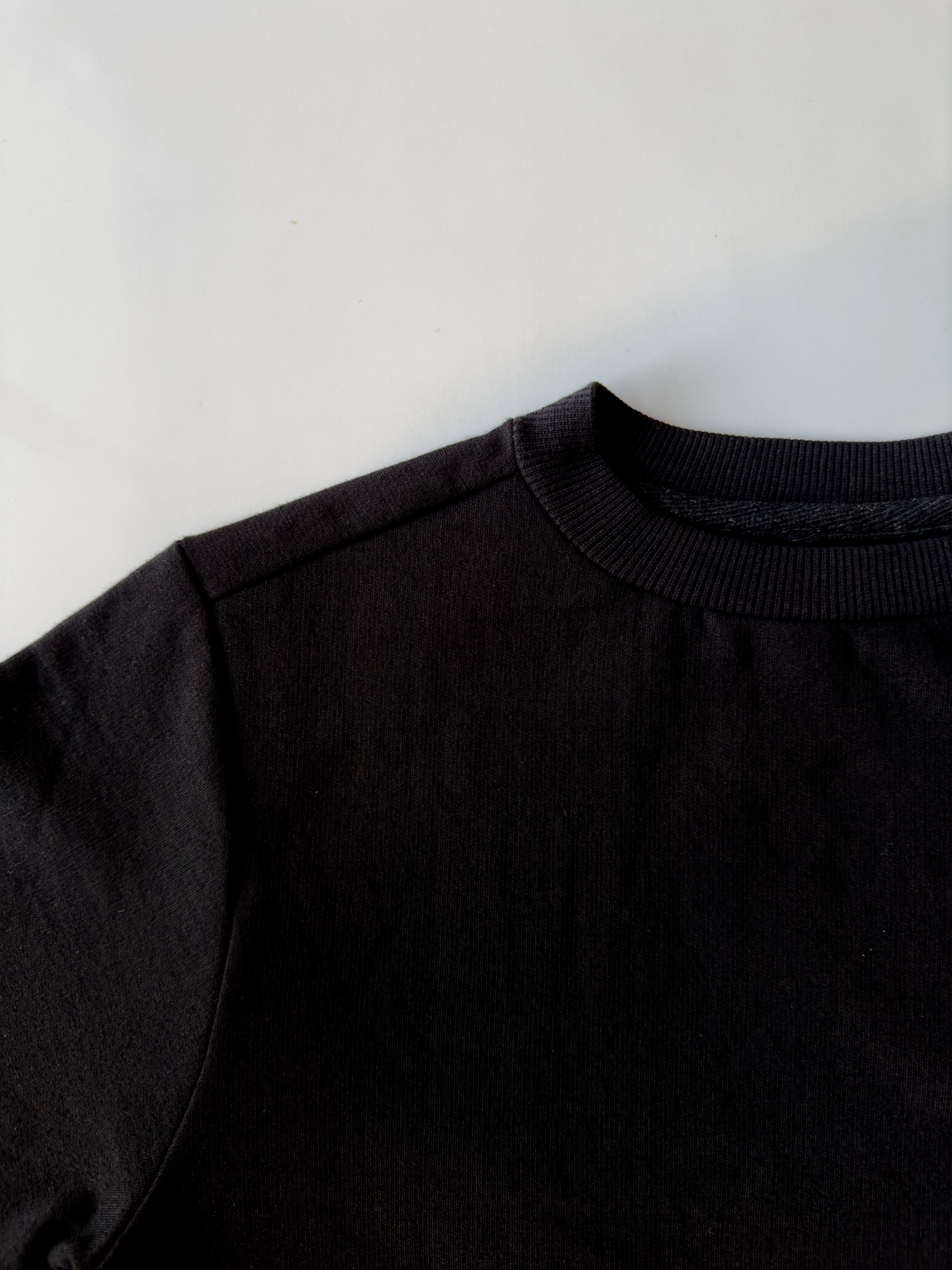 Essential Black Crewneck
