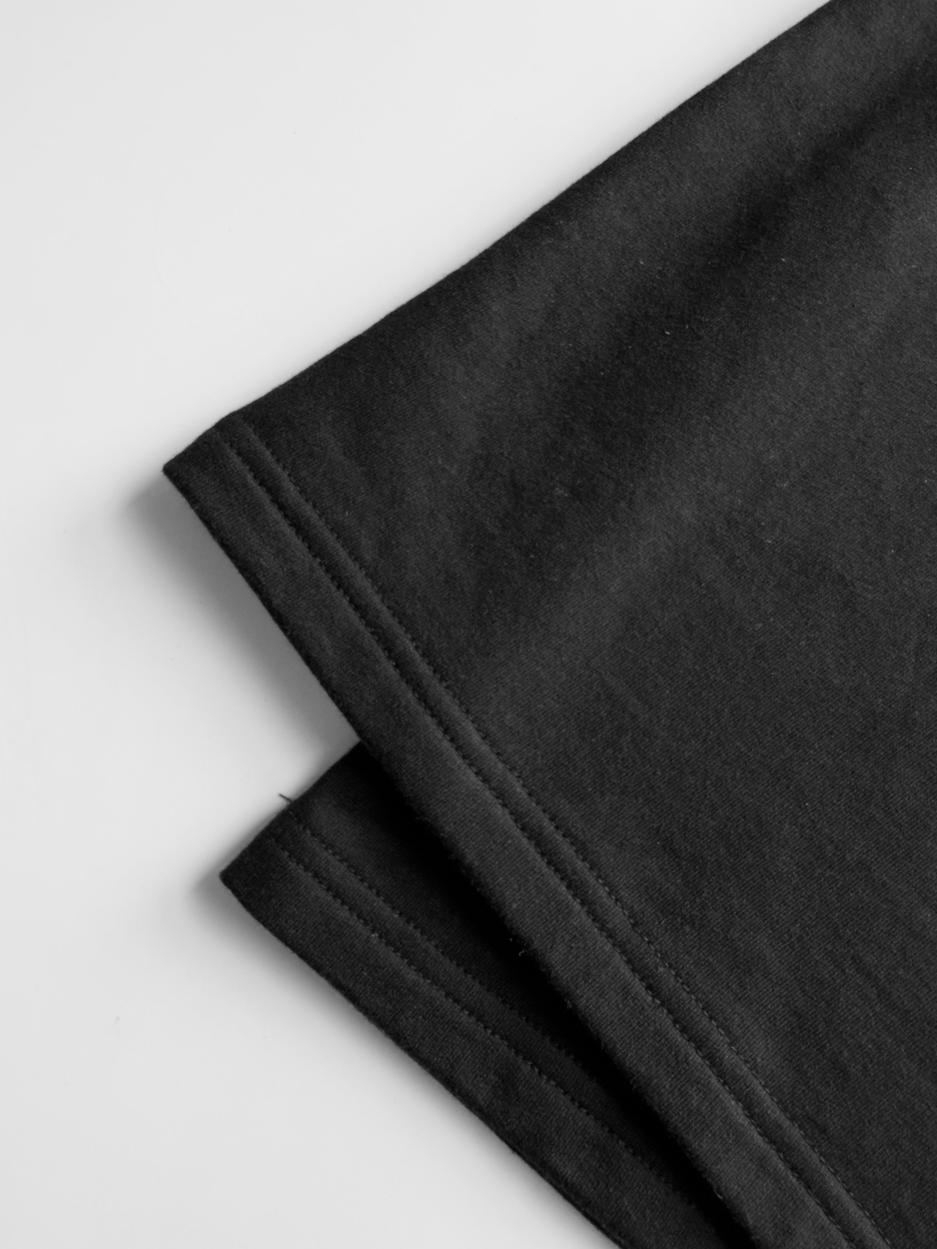 Handcrafted Oversized Black Hoodie